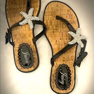 Juicy Couture Starfish Sandals